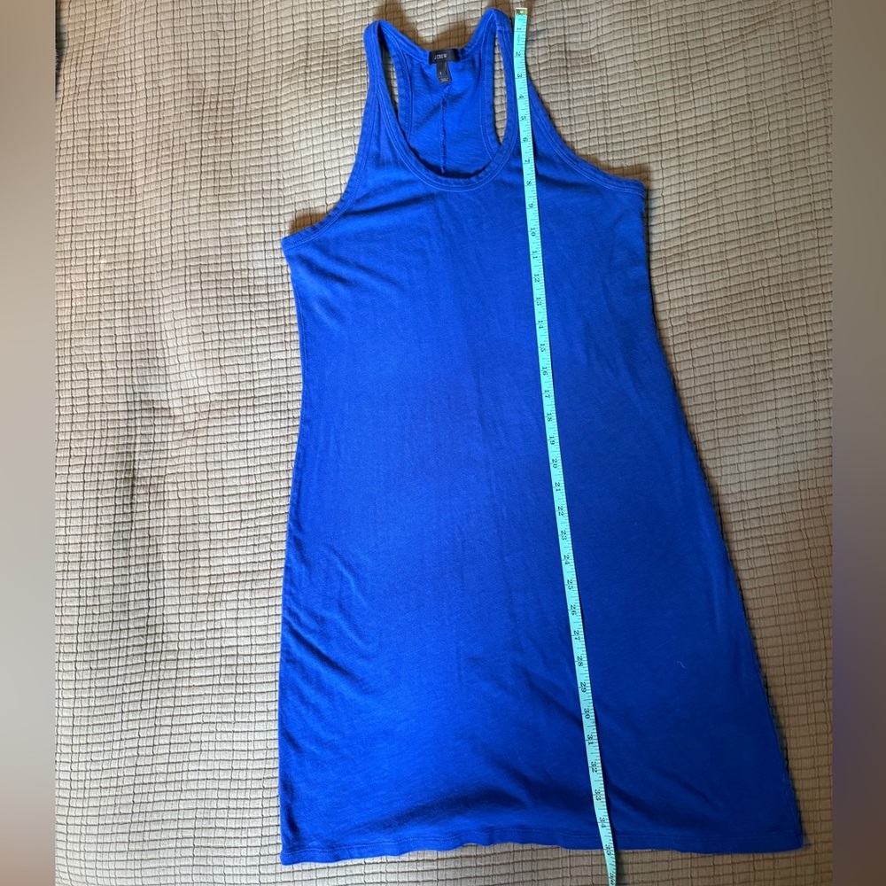 J. Crew Royal Blue Racerback Dress Small